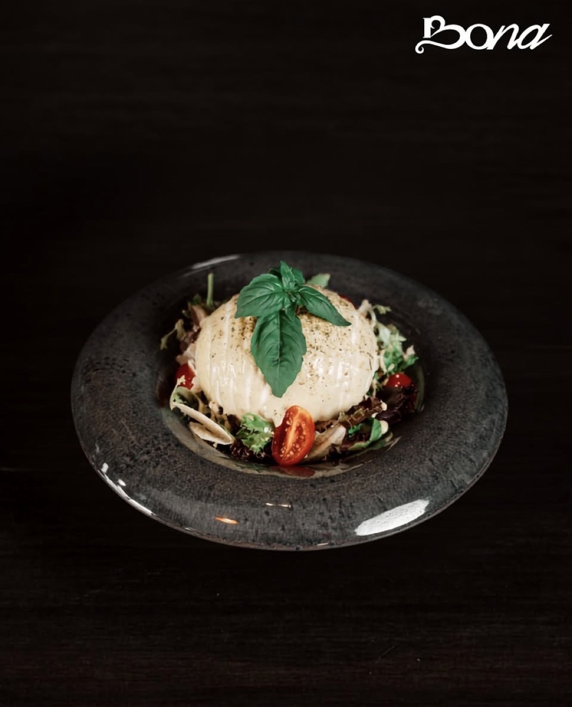 Salade de burrata 250 g au basilic frais