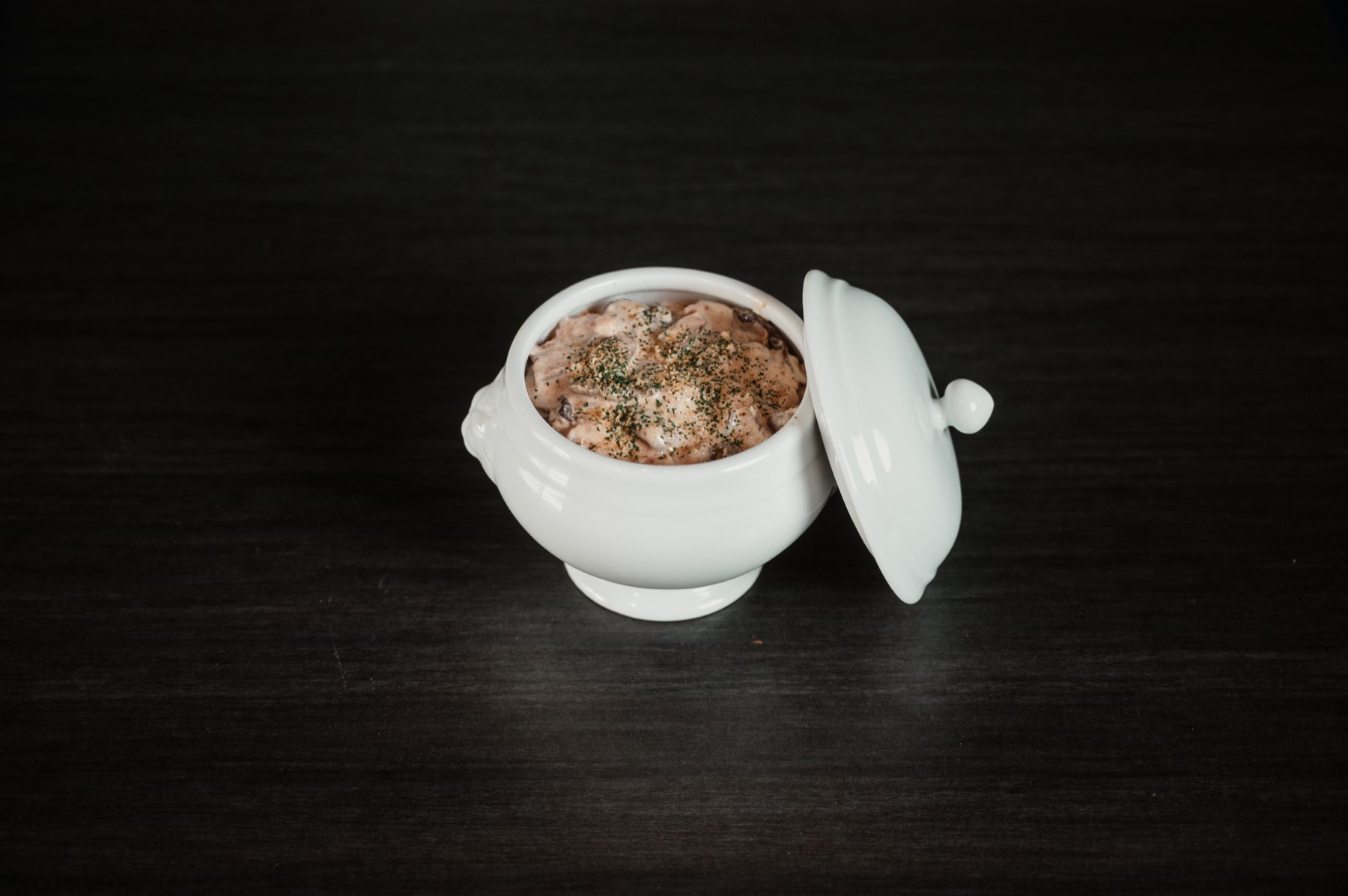 Cassolette de haricots rouges confits